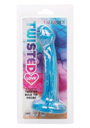 Twisted Love Twisted Bulb Tip Probe Silicone Anal Probe - Blue
