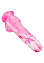 Load image into Gallery viewer, Twisted Love Twisted Dong Silicone Bendable Dildo - Pink
