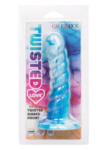 Load image into Gallery viewer, Twisted Love Twisted Ribbed Probe Silicone Anal Probe - Blue
