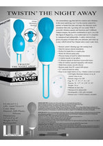 Load image into Gallery viewer, Twistin' The Night Away Silicone Rechargeable Egg with Remote Control