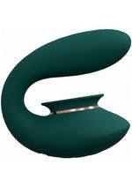 Load image into Gallery viewer, Twitch 3 Silicone Rechargeable Suction and Tongue Vibrator - Forest

