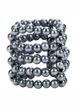 Load image into Gallery viewer, Ultimate Stroker Beads Cock Ring - Silver
