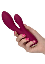 Load image into Gallery viewer, Uncorked Cabernet Silicone Rechargeable Rabbit Vibrator

