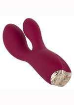 Load image into Gallery viewer, Uncorked Cabernet Silicone Rechargeable Rabbit Vibrator - Pink
