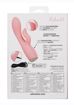 Load image into Gallery viewer, Uncorked Zinfandel Rechargeable Silicone Rabbit Vibrator
