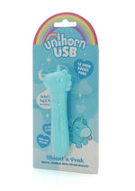 Load image into Gallery viewer, Unihorn Mount&#39;n Peak Rechargeable Silicone USB Bullet - Blue
