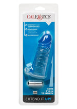 Load image into Gallery viewer, Up Extend It Up Vibrating Extension Sleeve - Blue - 5in
