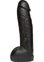 Load image into Gallery viewer, Vac-U-Lock Codeblack Realistic Hung Dildo - Black - 12in
