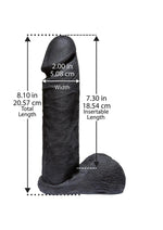 Load image into Gallery viewer, Vac-U-Lock Codeblack Ultraskyn Dildo
