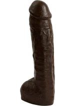 Load image into Gallery viewer, Vac-U-Lock Realistic Hung Dildo - Black - 12in
