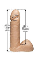 Load image into Gallery viewer, Vac-U-Lock Ultraskyn Dildo
