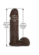 Load image into Gallery viewer, Vac-U-Lock Ultraskyn Dildo
