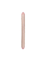Load image into Gallery viewer, Vanilla Duo Veined Double Dildo

