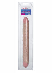 Veined Double Dong - Vanilla - 12in