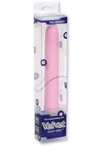 Load image into Gallery viewer, Velvet Touch Vibes Waterproof Vibrator - Pink - 7in
