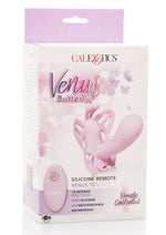 Load image into Gallery viewer, Venus Butterfly Venus G Silicone Rechargeable Strap-On with Remote Control - Pink
