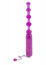 Load image into Gallery viewer, Vibrating Pleasure Beads Anal Beads - Purple
