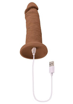 Load image into Gallery viewer, Vibrating Rechargeable Silicone Dildo
