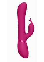 Load image into Gallery viewer, Vive Etsu Rechargeable Silicone Pulse Wave G-Spot Rabbit and Clitroal Stimulator - Pink
