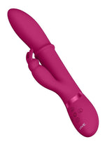 Load image into Gallery viewer, Vive Halo Rechargeable Silicone Ring Rabbit Vibrator
