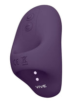 Load image into Gallery viewer, Vive Hana Rechargeable Silicone Pulse Wave Finger Vibrator
