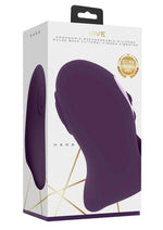 Load image into Gallery viewer, Vive Hana Rechargeable Silicone Pulse Wave Finger Vibrator - Purple
