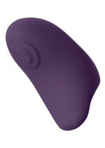 Load image into Gallery viewer, Vive Hana Rechargeable Silicone Pulse Wave Finger Vibrator - Purple
