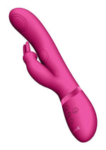 Load image into Gallery viewer, Vive May Dual Pulse-Wave and Vibrating C-Spot and G-Spot Rechargeable Silicone Rabbit
