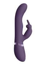 Load image into Gallery viewer, Vive May Dual Pulse-Wave and Vibrating C-Spot and G-Spot Rechargeable Silicone Rabbit - Purple
