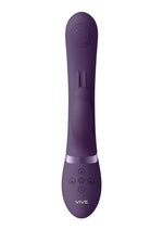 Load image into Gallery viewer, Vive May Dual Pulse-Wave and Vibrating C-Spot and G-Spot Rechargeable Silicone Rabbit
