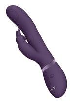 Load image into Gallery viewer, Vive May Dual Pulse-Wave and Vibrating C-Spot and G-Spot Rechargeable Silicone Rabbit
