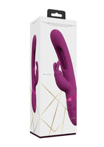 Load image into Gallery viewer, Vive Mika Rechargeable Triple Motor Vibrating Rabbit with G-Spot Stimulator - Pink
