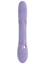 Load image into Gallery viewer, Vive Pallina Rechargeable Silicone Triple Motor G-Spot Vibrating and Tapping Beads Clit Stimulator
