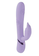 Load image into Gallery viewer, Vive Pallina Rechargeable Silicone Triple Motor G-Spot Vibrating and Tapping Beads Clit Stimulator
