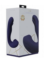 Load image into Gallery viewer, Vive Yuna Rechargeable Silicone Triple Motor Air Wave Vibrator with G-Spot Flapping Stimulation Vibrator - Purple
