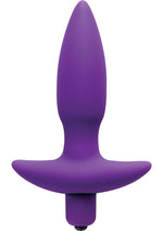 Load image into Gallery viewer, Vogue Aria Vibrating Silicone Anal Plug - Purple - Small