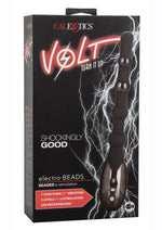 Load image into Gallery viewer, Volt Electro-Beads Rechargeable Silicone Wand with Remote Control - Black
