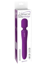 Load image into Gallery viewer, Wanachi Body Recharger Silicone Rechargeable Wand Massager - Purple
