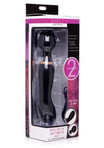 Load image into Gallery viewer, Wand Essentials Double Silicone Vibrating Wand Massager - Black
