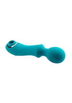 Load image into Gallery viewer, Wanderful Sucker Rechargeable Silicone Bodywand and Clitoral Stimulator
