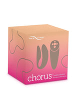 Load image into Gallery viewer, We-Vibe Chorus Rechargeable Couples Vibrator with Squeeze Control - Pink
