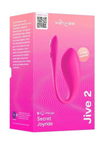 Load image into Gallery viewer, We-Vibe Jive 2 Silicone Rechargeable Remote Controlled Wearable G-Spot Vibrator - Electric - Pink
