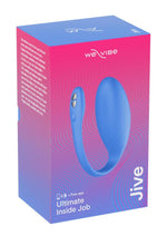 Load image into Gallery viewer, We-Vibe Jive Silicone Rechargeable Remote Control Wearable G-Spot Vibrator - Blue
