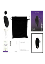 Load image into Gallery viewer, We-Vibe Moxie+ Wearable Rechargeable Silicone Panty Vibe Clitoral Stimulator with Remote
