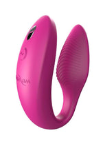 Load image into Gallery viewer, We-Vibe Sync Rechargeable Silicone Couples Vibrator with Remote Control - Dusty
