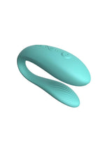 Load image into Gallery viewer, We-Vibe Sync Lite App Control Rechargeable Silicone Couples Vibrator - Aqua/Blue
