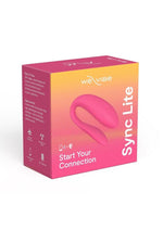 Load image into Gallery viewer, We-Vibe Sync Lite App Control Rechargeable Silicone Couples Vibrator - Pink
