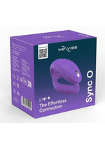 Load image into Gallery viewer, We-Vibe Sync O Rechargeable Silicone Couples Vibrator with Remote Control - Purple
