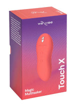 Load image into Gallery viewer, We-Vibe Touch X Rechargeable Silicone Clitoral Mini Vibrator - Crave - Coral
