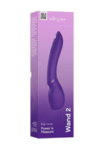 Load image into Gallery viewer, We-Vibe Wand 2 Rechargeable Silicone Clitoral Stimulator - Purple
